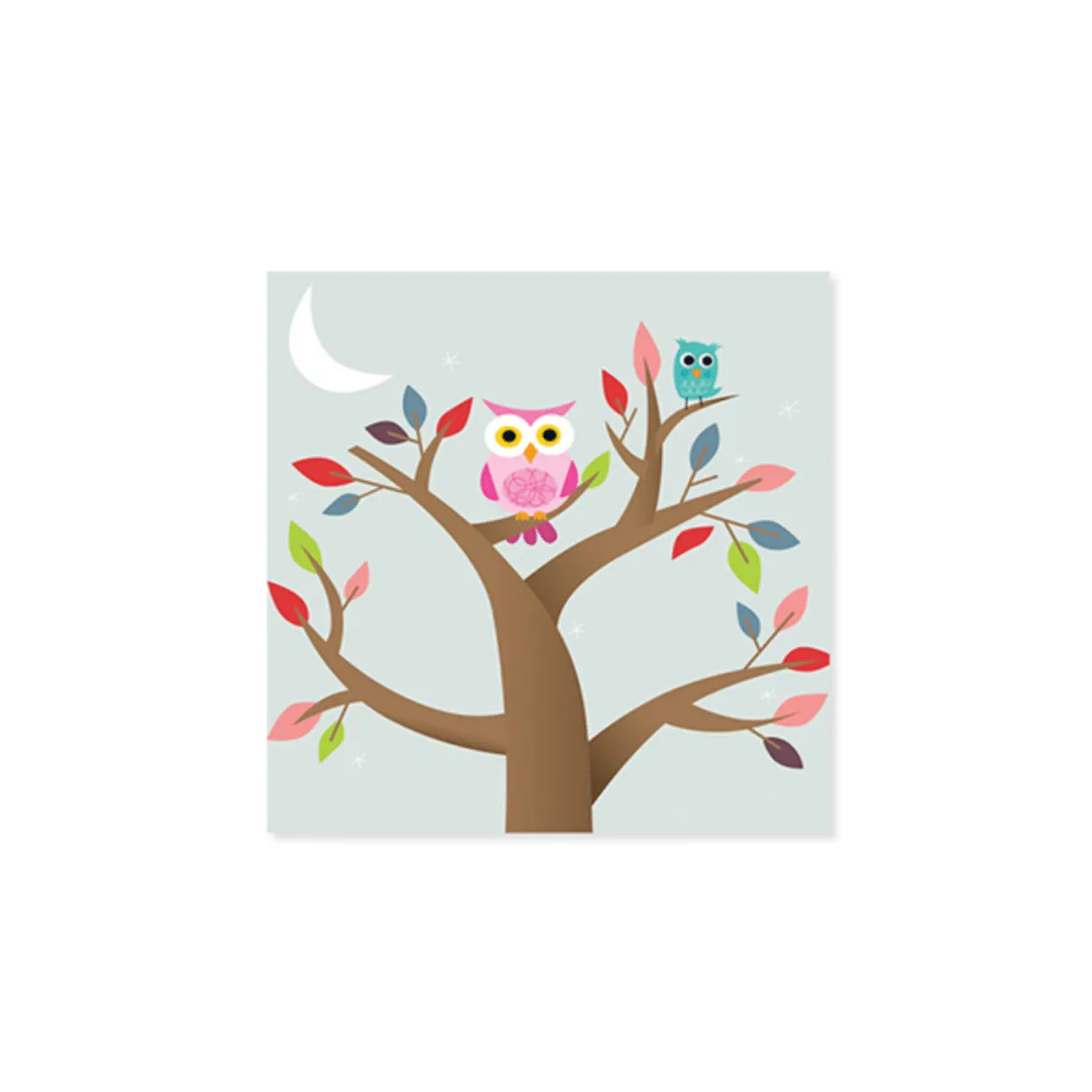 Mini Little Owls Pop Up Card