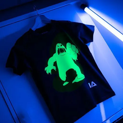 Monster Glow In The Dark Black T-shirt