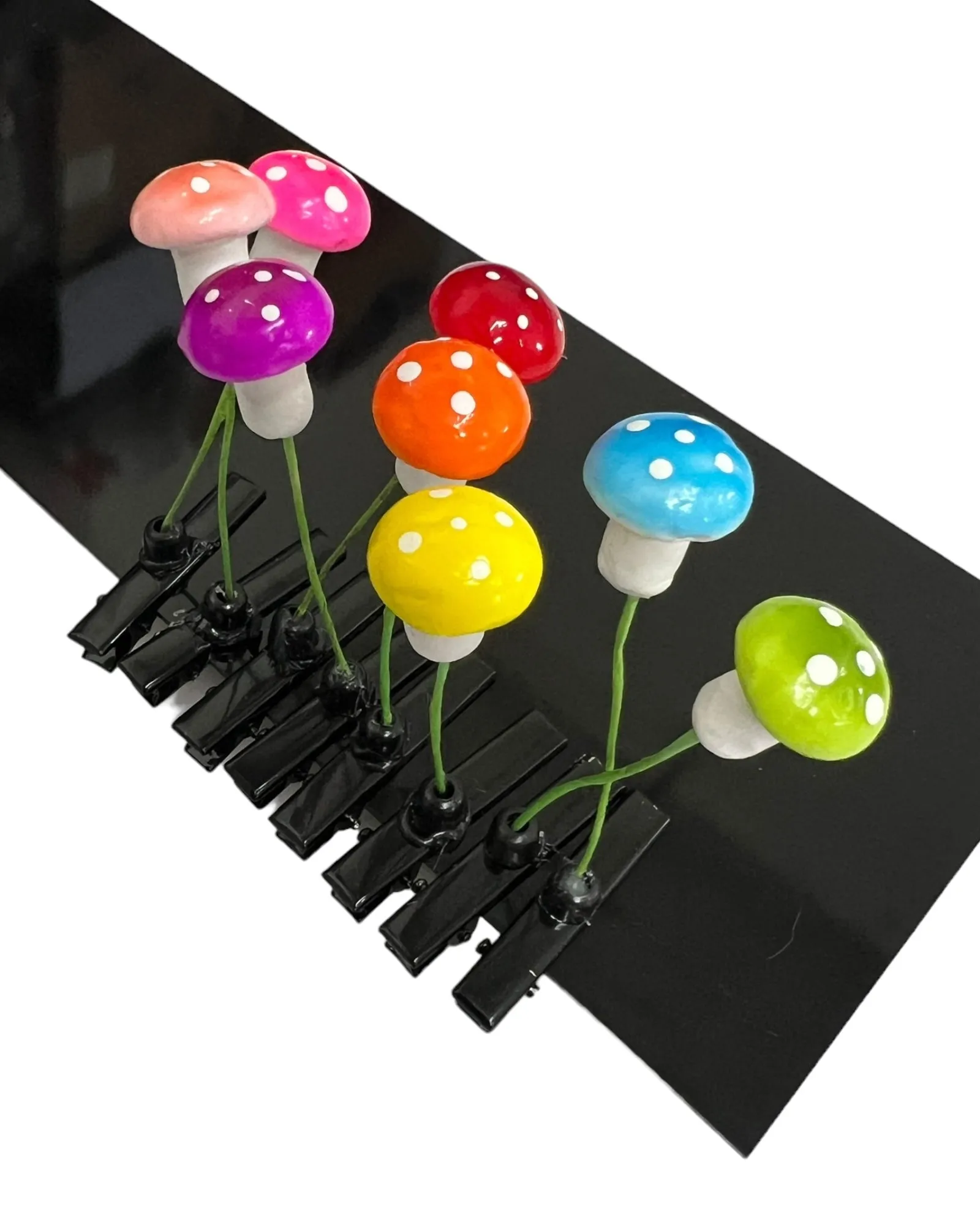 Mushroom Sprout Clips 8-PC Set