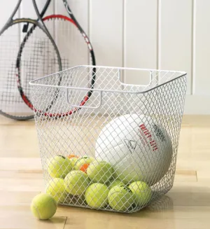 Net Storage Basket - White