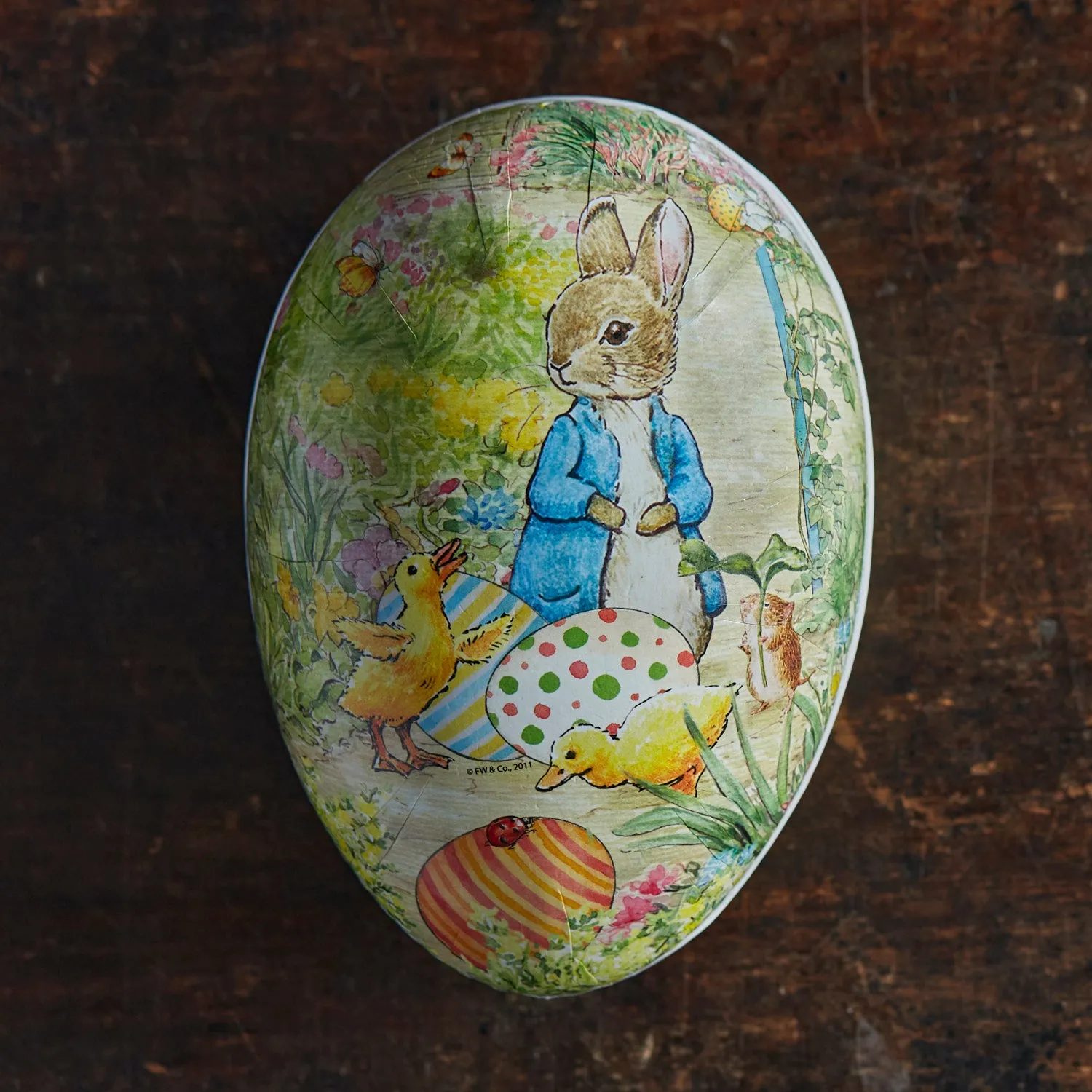 Paper Mache Large Easter Egg - Beatrix Potter - More Options