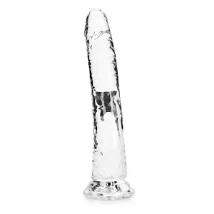 Realrock Crystal Clear Slim Dildo 10&#39;&#39; Transparent