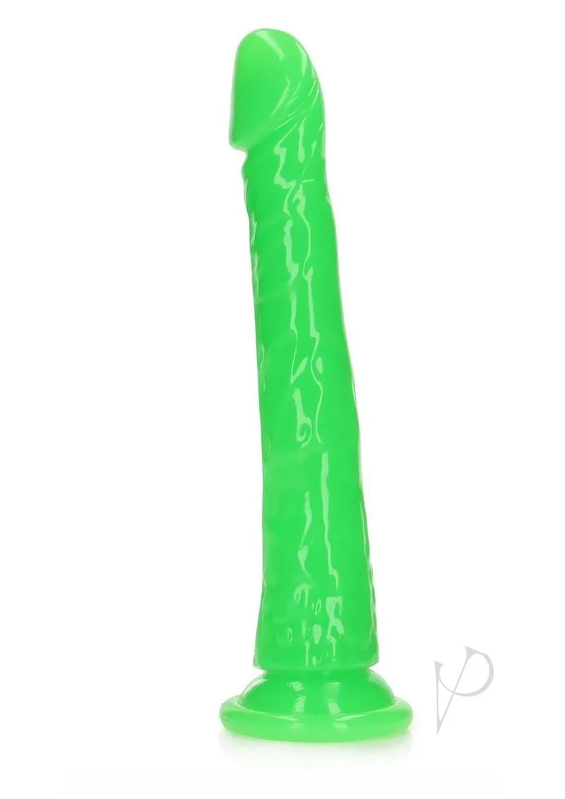 Realrock Slim Dildo 11 Gitd Green