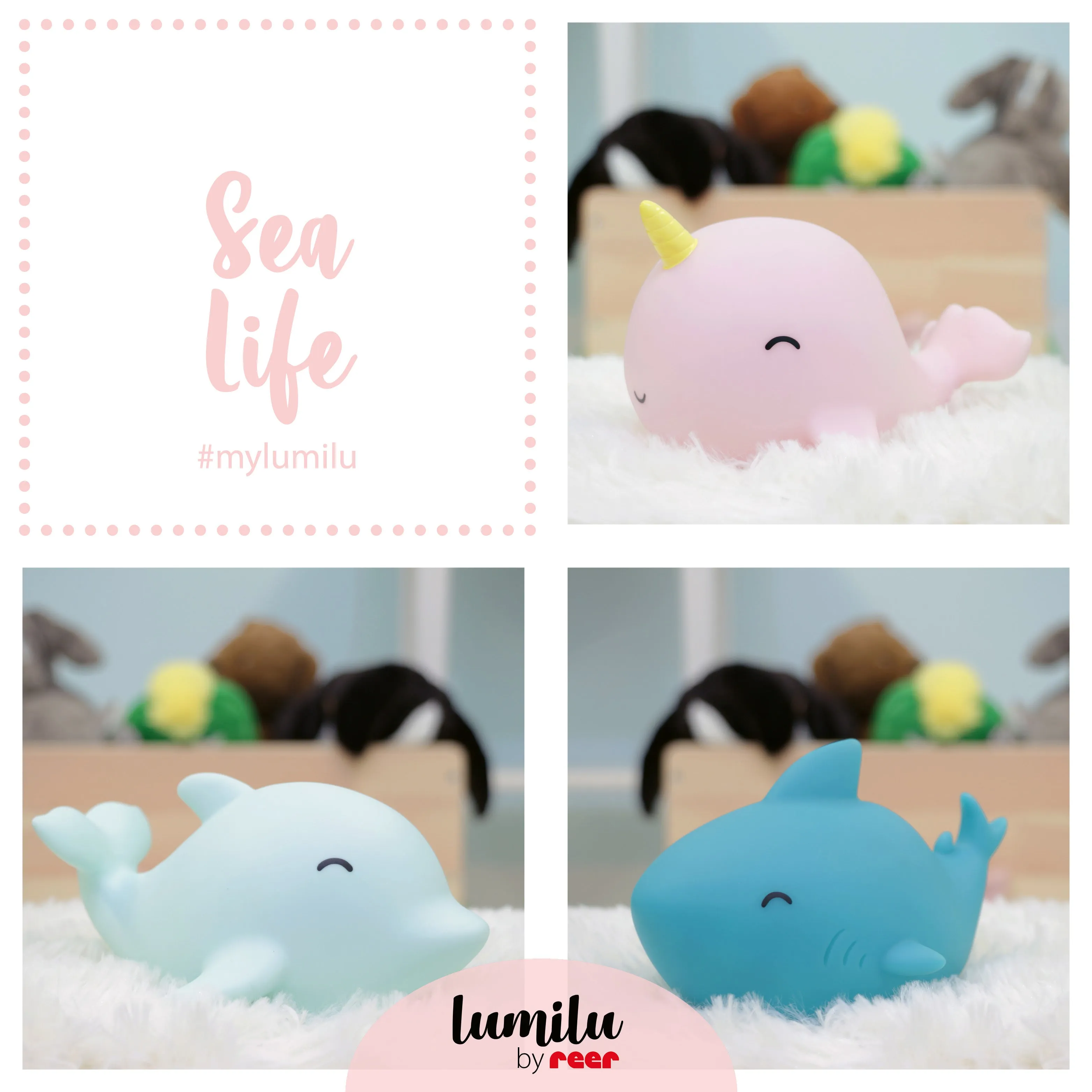 Reer Lumilu Sea Life - Narwhal