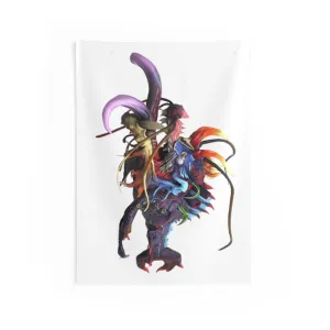 Ryuuk the Fish Dragon God Indoor Wall Tapestries