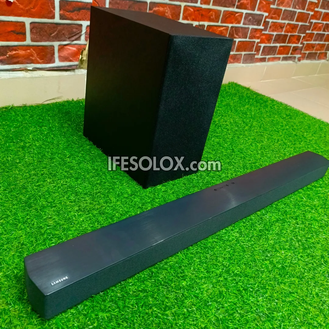 Samsung HW-C450 2.1Ch 300W Bass Boost Bluetooth Sound Bar with Wireless Subwoofer - Brand New