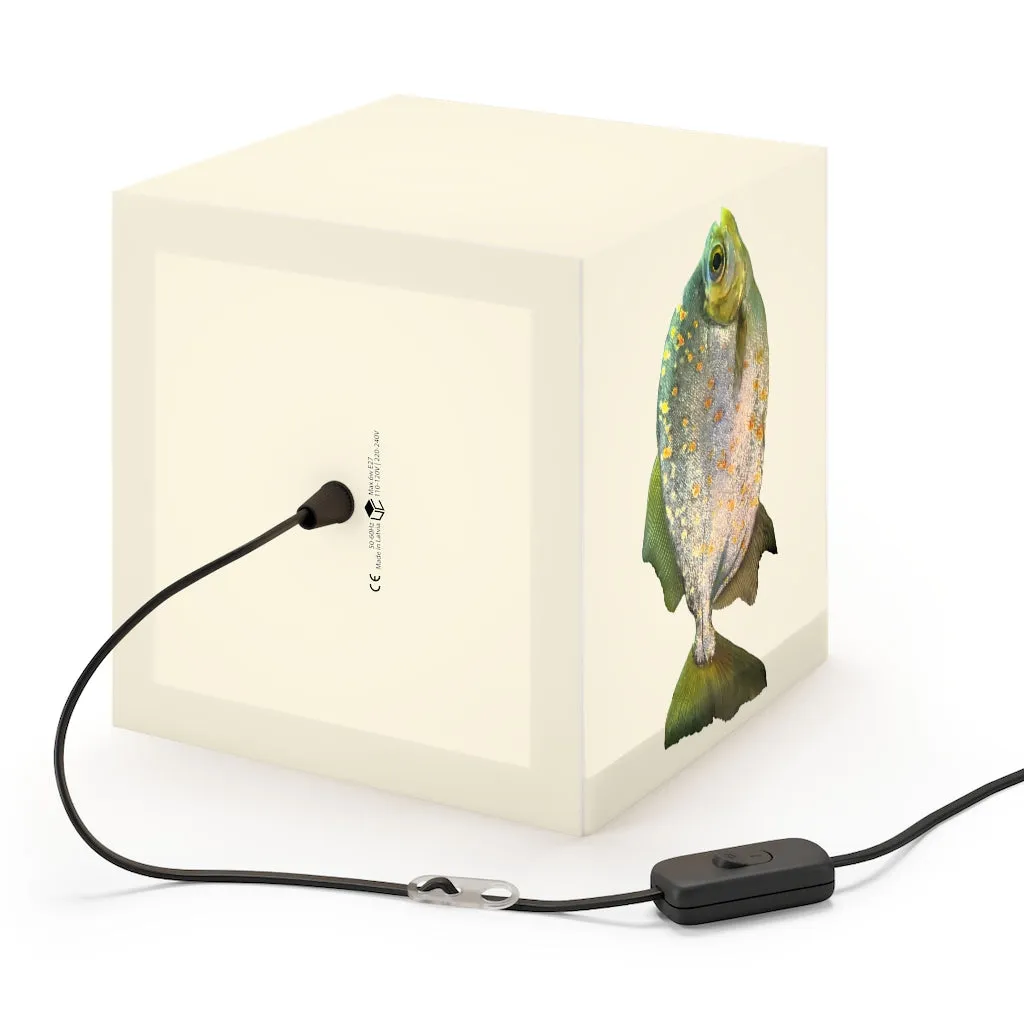 Silver Fish with Specs Personalized Lamp