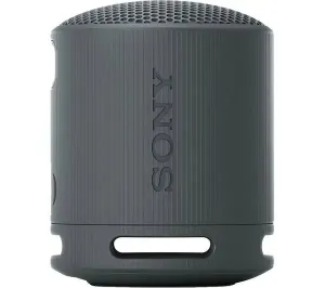 Sony SRSXB100B Waterproof Compact Bluetooth Wireless Speaker, Black