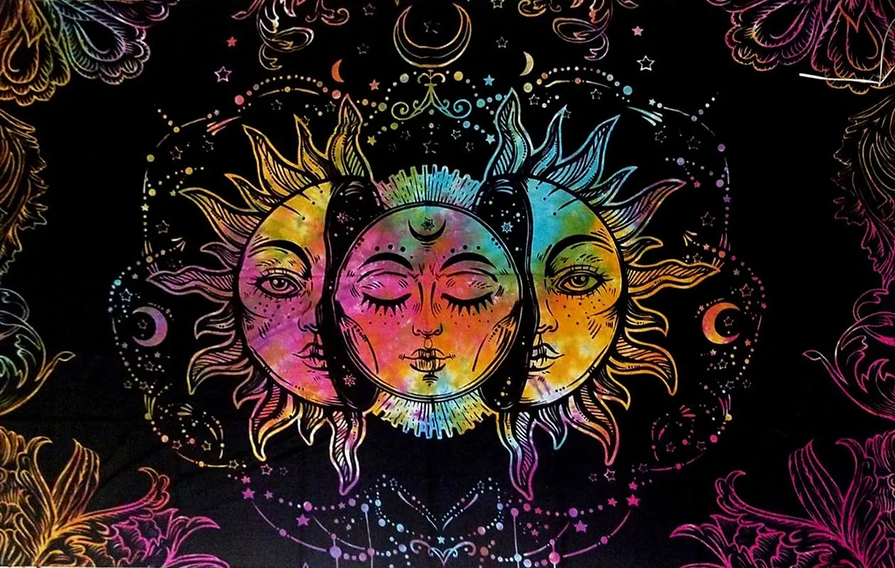 Sun & Moon Tapestry